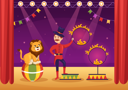 پیش‌نمایش فایل lion-show-in-circus-6478654 از پک سیرک