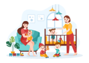 پیش‌نمایش فایل babysitter-services-6745487 از پک پرستار کودک