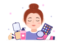 پیش‌نمایش فایل beauty-and-make-up-school-illustration-6796571 از پک زیبایی و آرایش
