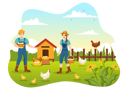 پیش‌نمایش فایل animal-husbandry-6888006 از پک پاولتری و مزرعه
