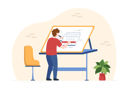 پیش‌نمایش فایل architect-designing-blueprint-plan-6876387 از پک طراحی معماری