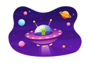 پیش‌نمایش فایل alien-flying-in-ufo-6900194 از پک شیء پرنده ناشناس (UFO)
