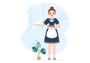 پیش‌نمایش فایل female-hotel-employee-7208430 از پک هتل