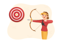 پیش‌نمایش فایل female-archer-7216284 از پک ارچری