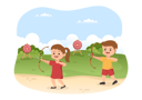پیش‌نمایش فایل kids-playing-archery-game-7216291 از پک ارچری