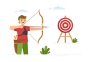 پیش‌نمایش فایل male-archery-7216285 از پک ارچری