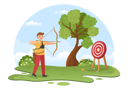 پیش‌نمایش فایل male-archery-7216290 از پک ارچری