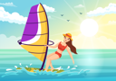 پیش‌نمایش فایل female-doing-windsurfing-7330213 از پک موج‌سواری بادبانی