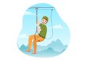 پیش‌نمایش فایل boy-riding-on-zip-line-7354962 از پک زیپ‌لاین – سبک خطی