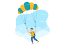 پیش‌نمایش فایل boy-deploys-parachute-7358493 از پک چتربازی