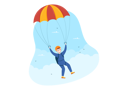 پیش‌نمایش فایل boy-deploys-parachute-during-skydiving-7358491 از پک چتربازی