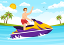 پیش‌نمایش فایل boy-enjoying-jet-skiing-at-beach-7354827 از پک جت و اسکی