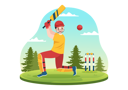 پیش‌نمایش فایل batsman-hitting-ball-7397250 از پک کریکت و ورزش
