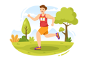 پیش‌نمایش فایل boy-running-in-marathon-race-7455314 از پک ماراتن و مسابقه