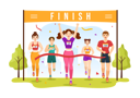 پیش‌نمایش فایل female-running-in-marathon-race-7455322 از پک ماراتن و مسابقه