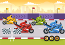 پیش‌نمایش فایل bike-race-7480398 از پک مسابقات موتورسیکلت‌رانی