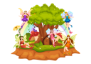 پیش‌نمایش فایل beautiful-fairy-inside-fairy-tale-8069881 از پک پری