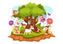 پیش‌نمایش فایل beautiful-fairy-princess-in-dreamworld-8069879 از پک پری