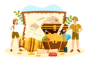 پیش‌نمایش فایل archaeological-excavation-of-treasure-8106691 از پک باستان‌شناسی