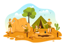 پیش‌نمایش فایل archeologist-doing-excavation-8106684 از پک باستان‌شناسی