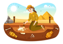 پیش‌نمایش فایل female-archaeologist-8106679 از پک باستان‌شناسی