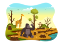 پیش‌نمایش فایل animals-inside-forest-8418921 از پک دفورستاشن