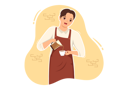 پیش‌نمایش فایل male-barista-making-coffee-8397900 از پک باریستا