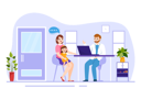 پیش‌نمایش فایل doctor-checking-patient-8749045 از پک شرح حال پزشکی و سیستم