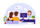 پیش‌نمایش فایل doctor-consultation-8749044 از پک شرح حال پزشکی و سیستم