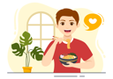 پیش‌نمایش فایل boy-eating-ramen-8804861 از پک رامن