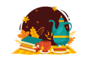 پیش‌نمایش فایل books-and-tea-cup-9003041 از پک پانورامیک و پاییز