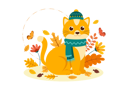 پیش‌نمایش فایل cute-cat-giving-pose-9003037 از پک پانورامیک و پاییز