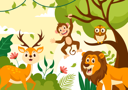پیش‌نمایش فایل animal-conservation-day-9606529 از پک روز جهانی حیوانات – تصویرسازی