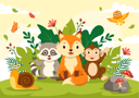 پیش‌نمایش فایل international-day-for-animals-9606526 از پک روز جهانی حیوانات – تصویرسازی