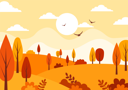 پیش‌نمایش فایل trees-and-fall-leaves-9725150 از پک پاییز و منظره