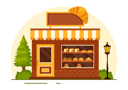 پیش‌نمایش فایل bakery-store-9933957 از پک نانوایی و فروشگاه