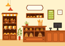 پیش‌نمایش فایل bakery-store-9933958 از پک نانوایی و فروشگاه