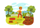 پیش‌نمایش فایل boy-digging-in-farm-10018584 از پک رشد و سبزیجات