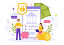 پیش‌نمایش فایل digital-finance-10125927 از پک بانکداری موبایل