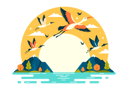 پیش‌نمایش فایل bird-migration-day-celebration-10846307 از پک روز جهانی میگراتوری و پرنده