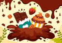 پیش‌نمایش فایل bar-chocolate-11518138 از پک روز شکلات جهان