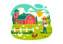 پیش‌نمایش فایل animal-husbandry-11535179 از پک پاولتری و مزرعه