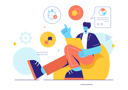 پیش‌نمایش فایل boy-demonstrating-skill-of-work-management-12023046 از پک مهارت‌های نرم