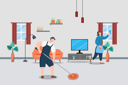 پیش‌نمایش فایل home-cleaning-service-3334796 از پک خدمات نظافت خانه