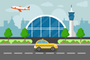 پیش‌نمایش فایل airport-terminal-building-3334489 از پک جدید عادی در داخلی و نمای بیرونی فرودگاه