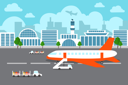 پیش‌نمایش فایل airport-terminal-building-3334490 از پک جدید عادی در داخلی و نمای بیرونی فرودگاه