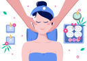 پیش‌نمایش فایل face-massage-3525800 از پک ماساژ و بدن اسپا – تصویرسازی