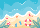 پیش‌نمایش فایل happy-summer-time-in-beach-3766324 از پک تابستان، زمان، در و ساحل مبارک