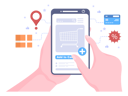 پیش‌نمایش فایل online-shopping-3875521 از پک ادد، به و کارت