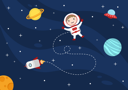 پیش‌نمایش فایل astronaut-in-space-3969010 از پک استروناوت، در و فضا
